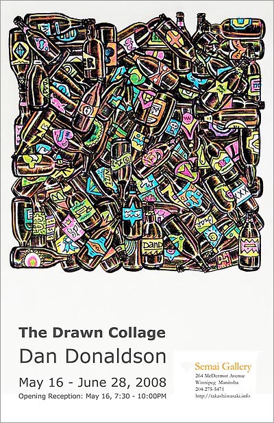 The Drawn Collage by Dan Donaldson